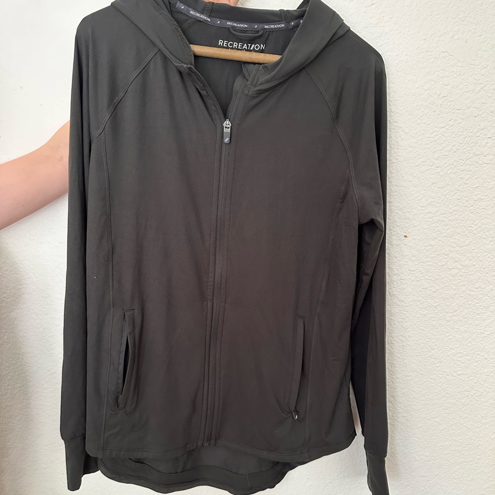 Buttery soft zip-up.